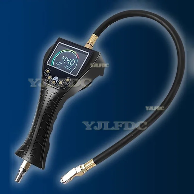 TB902 مقياس ضغط الإطارات الرقمي قابلة للشحن التلقائي منفاخ لإطارات السيارة باليد بالكامل بندقية التضخم مقياس الهواء إصلاح متجر أداة