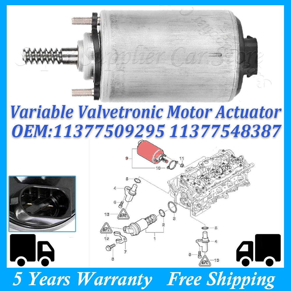 

Новый эксцентриковый приводной вал (мотор) Valvetronic для двигателей BMW N42, N46, N46N, артикулы 11377548387, A2C53123520, 11377509295, SK914300