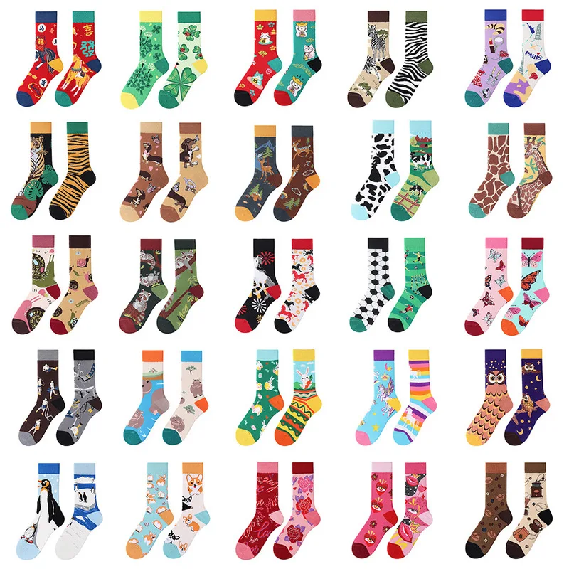 3D Floppy Ear Cartoon Animal Kids Socks Soft Cotton Mid Calf Socks Rabbit Cow Penguin Frog Pig Cute Children Daily Socks
