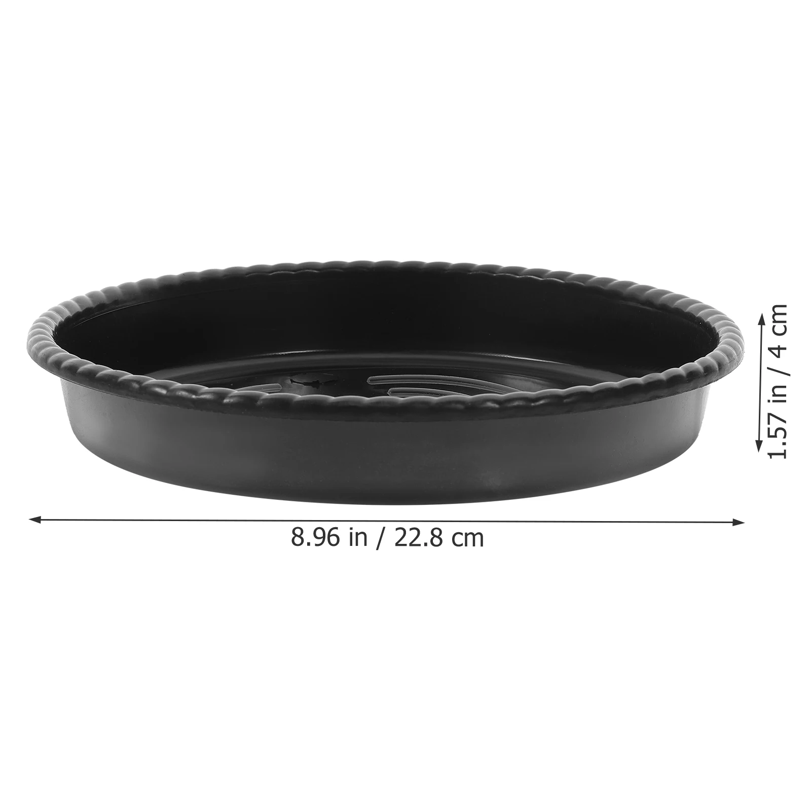 

10pcs Plant Saucer Tray Thick Resin Leak Proof Water For Flower Pots Plastic Drainage Planter Trays Indoor Plants Pot Trays Drip