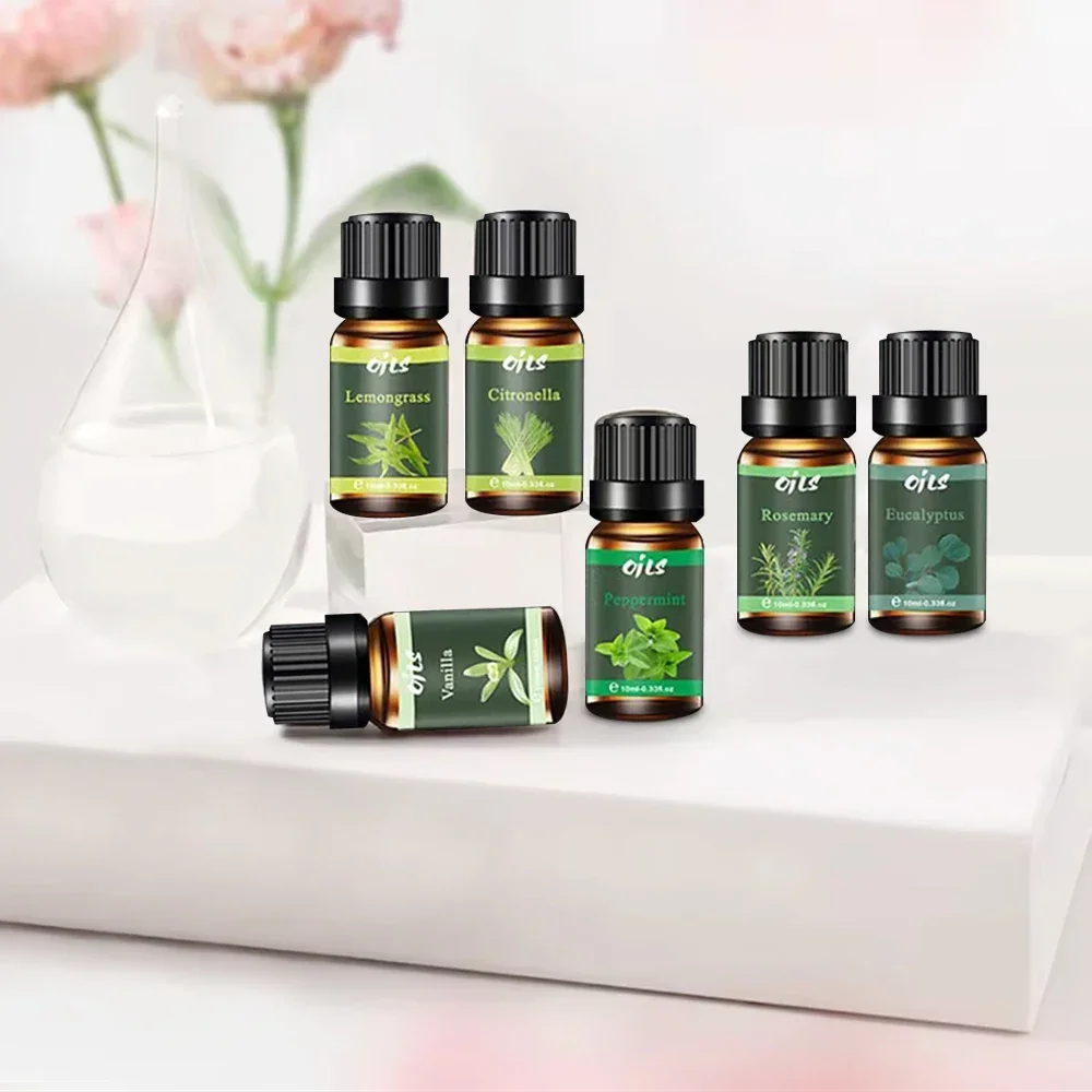 10 مللي الأوكالبتوس الفانيليا النعناع زيت طبيعي شمعة الروائح فواحة عطور السيارة معطّر الهواء الروائح زيت طبيعي #1