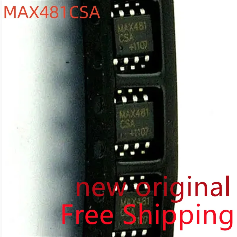 10piece MAX481 MAX481CSA MAX481CSA+T MAX481ESA+T MAX481ESA SOP-8 transceiver IC chip Integrated Circuit New Original