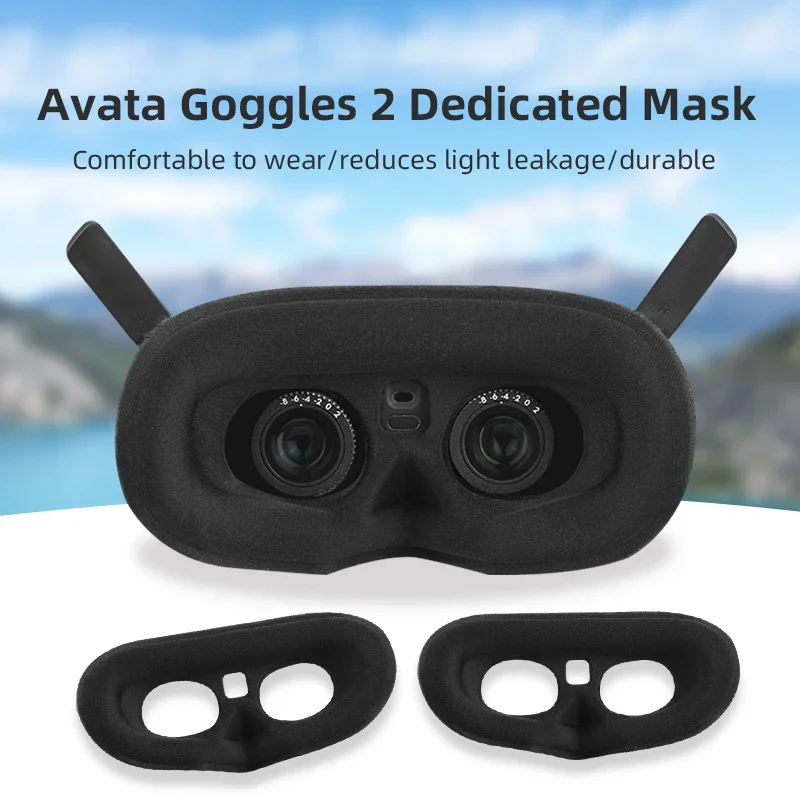 For DJI Avata Goggles 2 Protective Pads Anti-Slip Eye Cup Accessories Not Easily Deformed Soft And Skin Friendly Practical