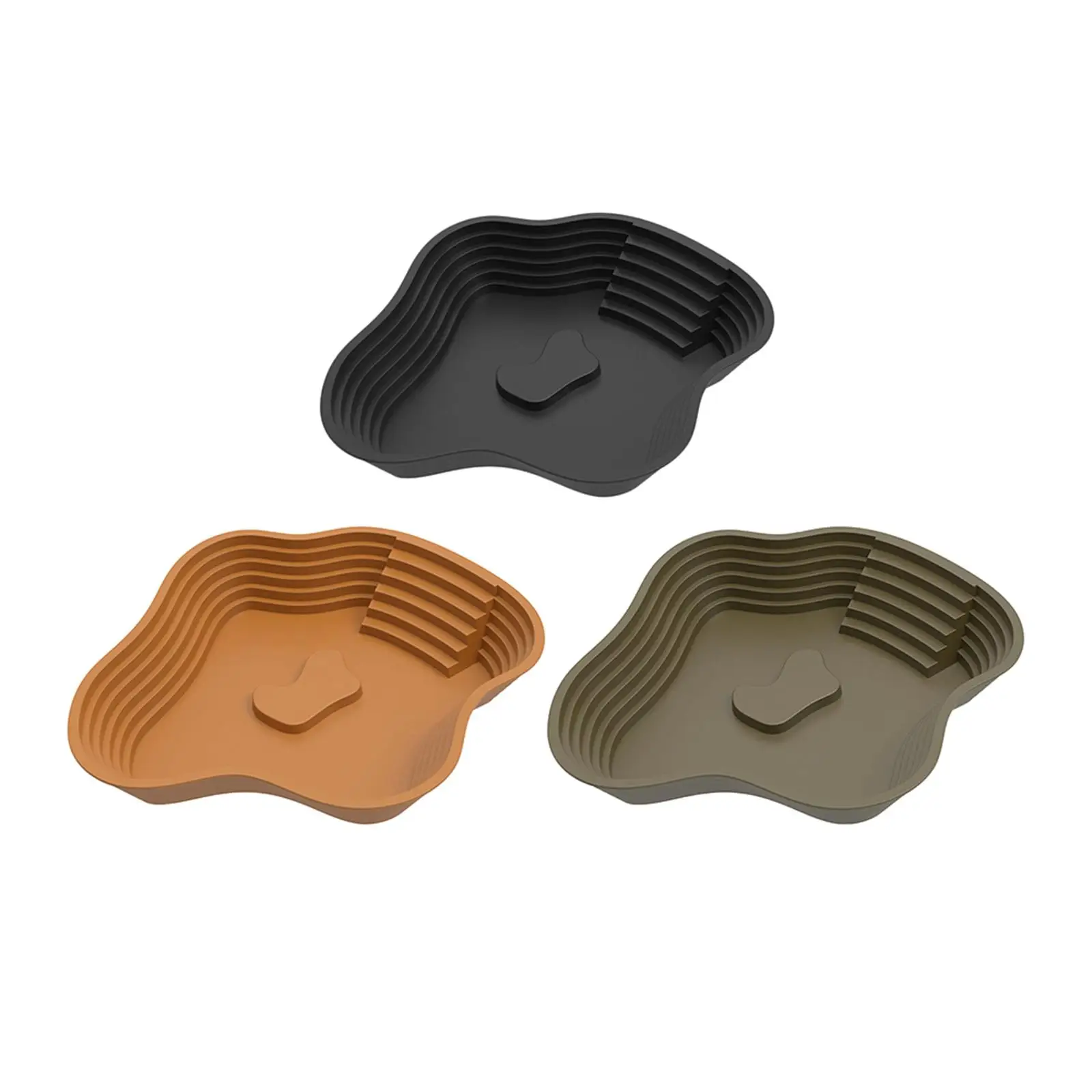 Cuenco de agua para reptiles con rampa, paisaje, piscina de reptiles, alimentador de tortuga, plato de comida para serpiente, Gecko, dragón barbudo, tortuga