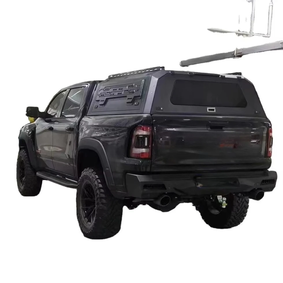 Weather Resistant Low Profile Truck Cargo Cover for RAM 1500 Overland Style Cargo Box Modification STVF1C6