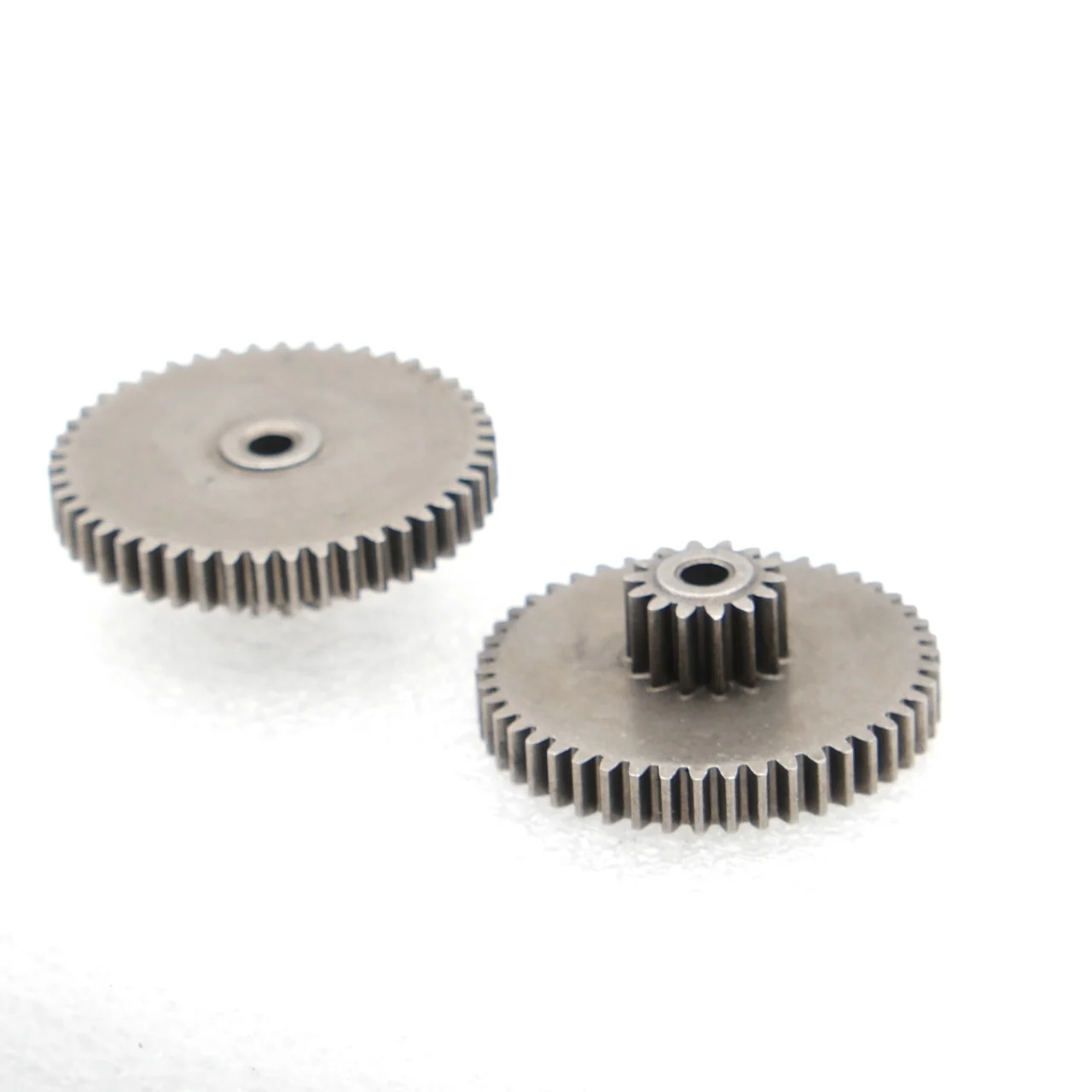 Metal Double Gear Set 14 Teeth to 46 Teeth 3mm Hole 0.6 Module Quality Gear for Model Railway Engineering