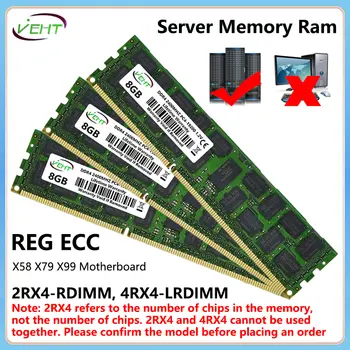 DDR4 8GB 16GB 32GB 64GB Serverová paměť RAM PC4 2133 2400 2666 2933 3200MHz 1.2V 288Pin REG ECC Paměť RAM X79 X99 Základní deska 8 nejlepší prodej 64 GB RAM DDR4 - №4