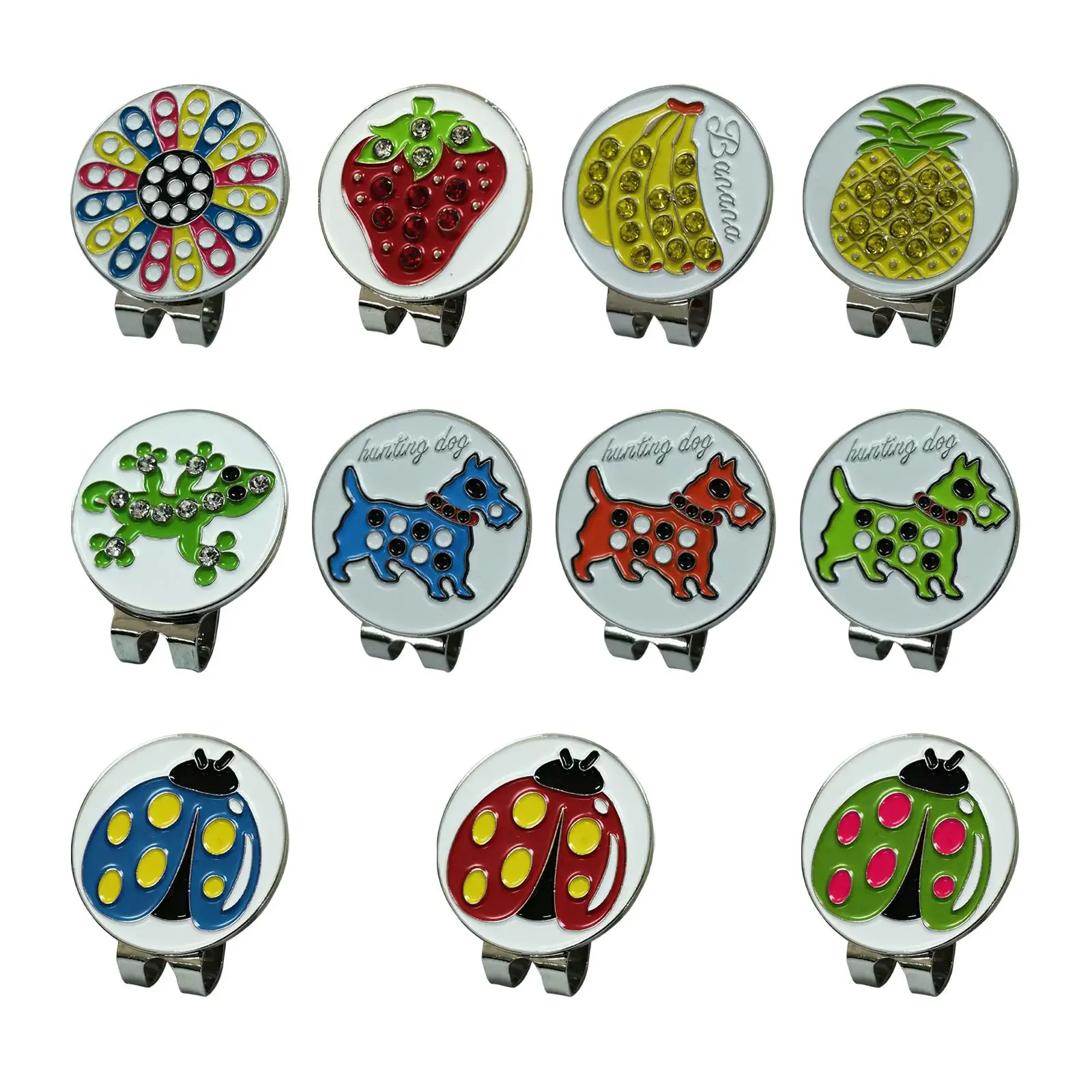 

Golf Ball Marker Durable Lightweight Holder for Golf Accessories