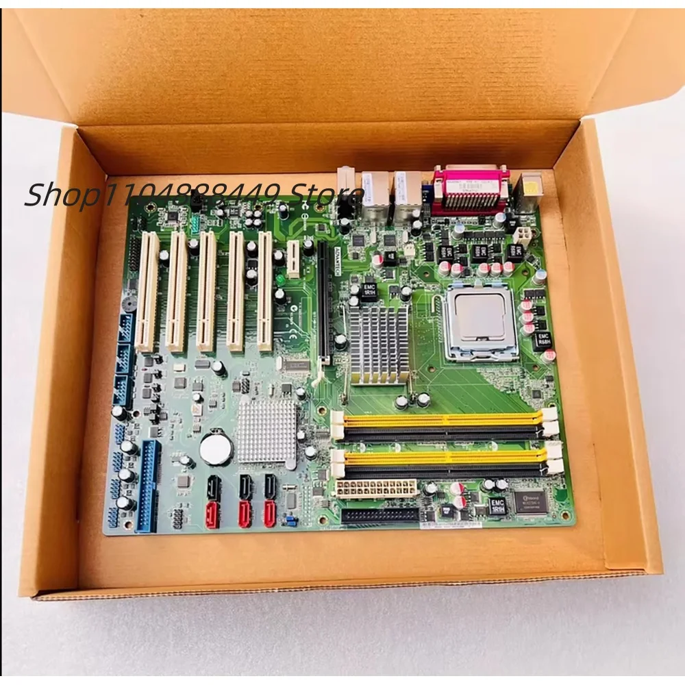 IPC-610L 775CPU منفذ شبكي مزدوج SIMB-A01-6G200A1E 610L اللوحة الأم