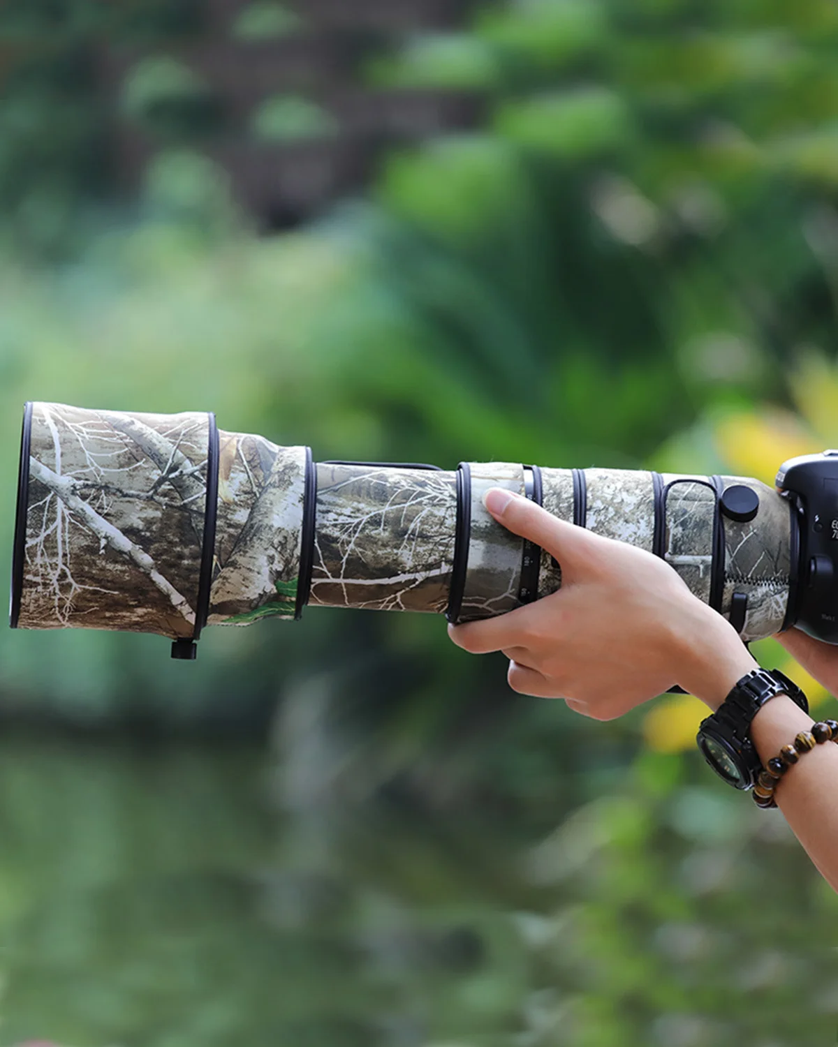 Pogoń za ptakami kamuflaż do SIGMA 150 600 mm F 5 6.3 DG OS HSM sport wodoodporna i przeciwdeszczowa osłona ochronna na soczewki