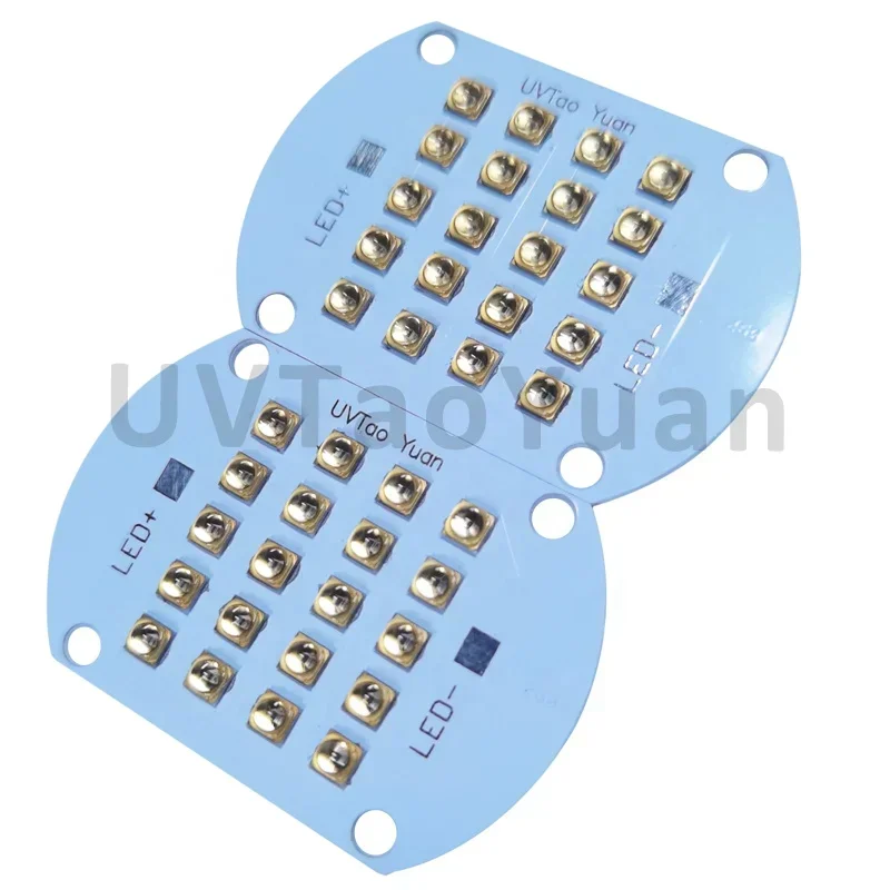 308nm Uv LED Module 310nm UVB LED SMD3939 Quartz Lens 60Degree UV LED Array For Phototherapy Treatment