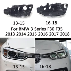 Headlight Base For BMW 3 Series F30 F35 2013 2014 2015 2016 2017 2018 Headlamp House Car Rear Base Headlight Back House