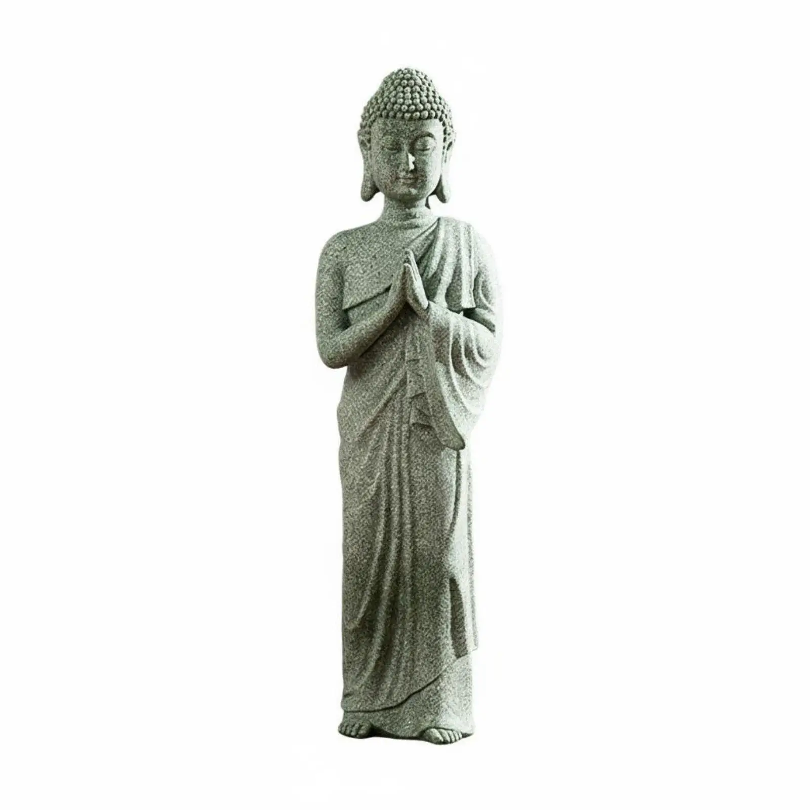 High Quality Resin Buddha Statue Artistic Home Decor Sculpture Large Buddhist Figurine for Tranquil Garden Entryway