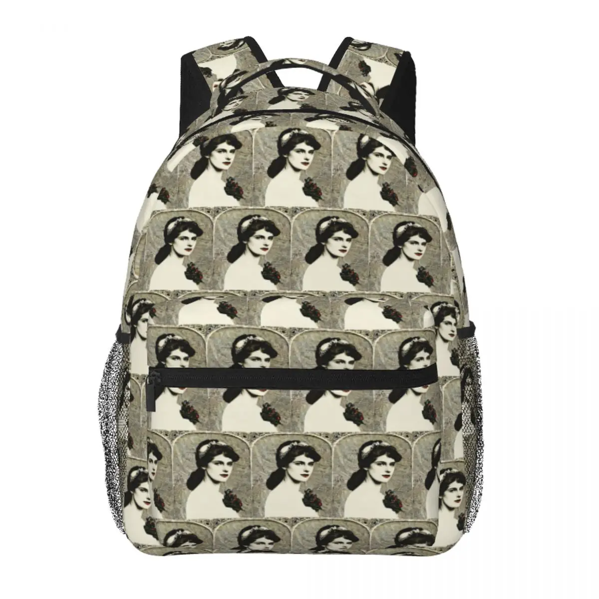 Art Nouveau Beauty Steampunk Aesthetics Backpack Student BookBag Kids School Bag Computer Shoulder Bags for Men Women