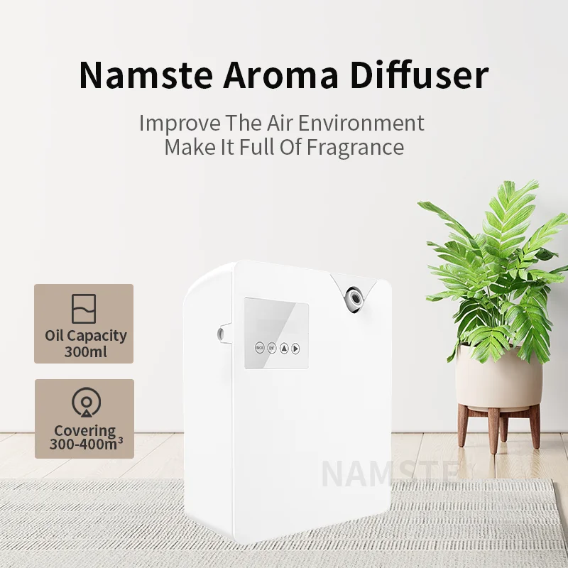 

Namste Essential Oils Diffuser Aroma Scent Machine WIFI Control Home Air Freshener Hotel Fragrant Device Electric Aromatic Oasis