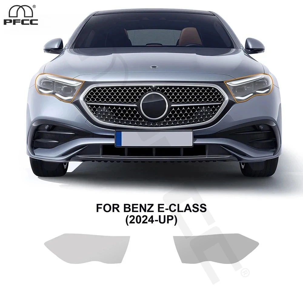 

For Mercedes Benz E Class W214 2024 2025 Headlight Rearview Taillight B Pillars Protection Film TPU Anti-scratch Pre-cut PPF Bra