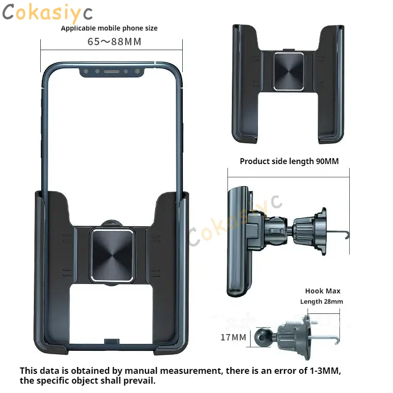 Phone Holder For Car For JAC T8 PRO J3 S2 S3 J7 JS4 J6 J5 JS2 GPS Support Manual Clamping Auto Interior Accessories