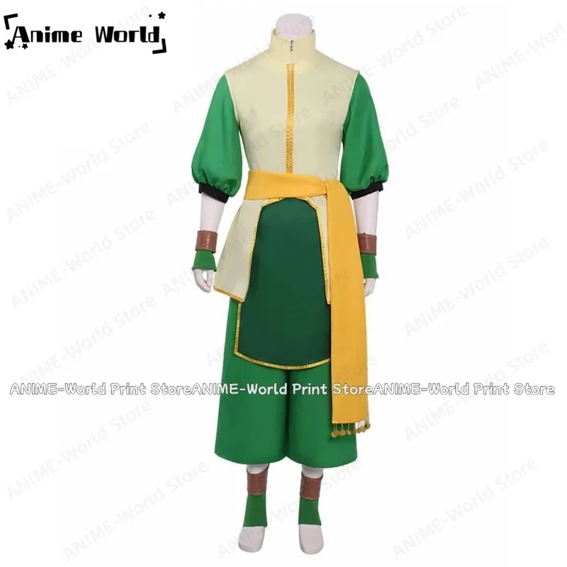 

《Custom 》Avatar Toph Beifong Cosplay Costume Christmas Halloween Any Sizev;6,a'3.k;8,