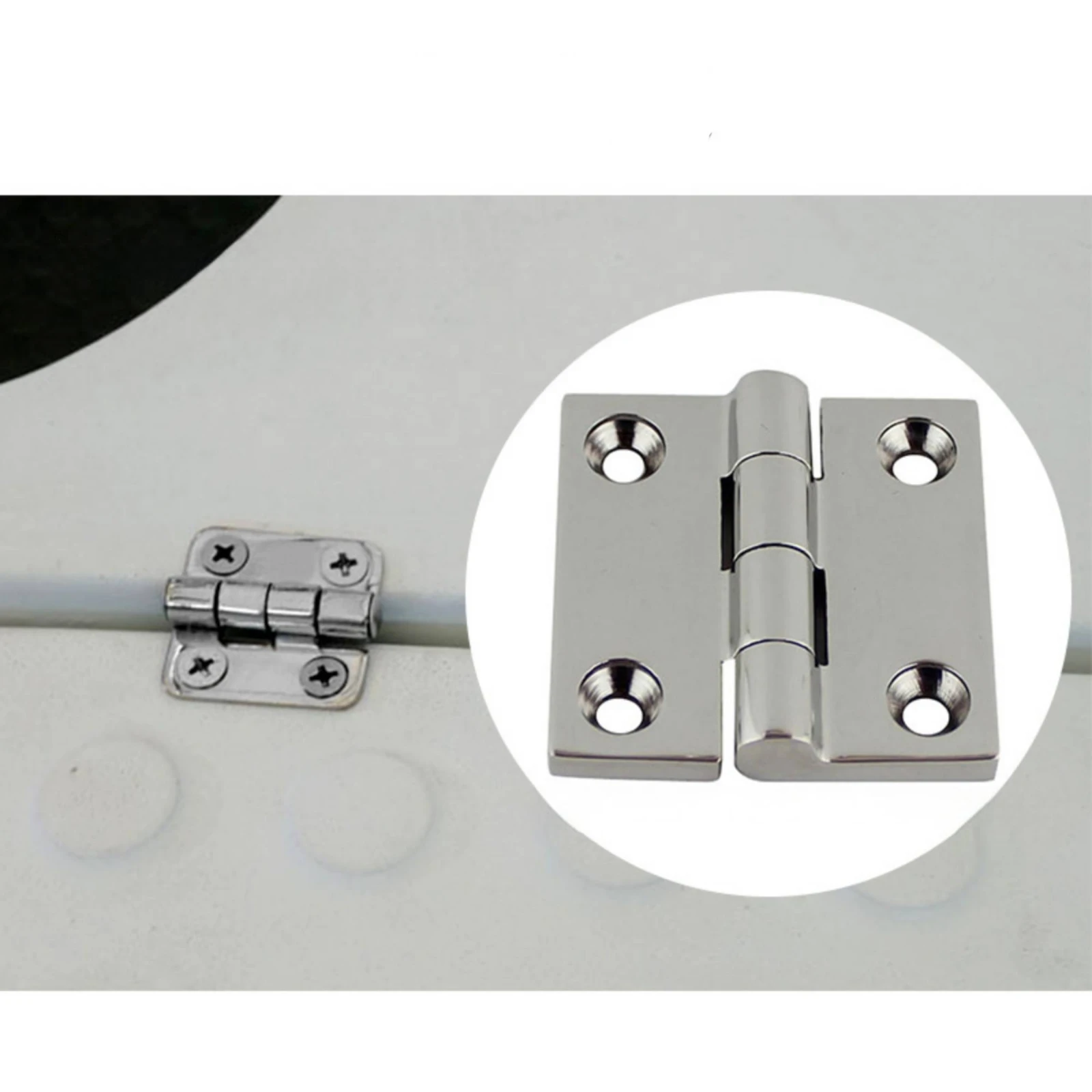 Cabinet Door Hinge Long-Lasting Cabinet Hinge Hinges Smooth Hardware Slimline for Boat Owners, Cabinets, Marine