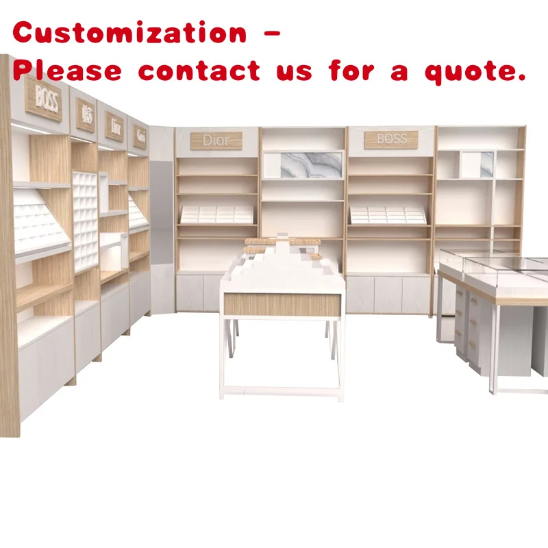 

на заказ. Заводской современный магазин, витрина, витрина, оптический магазин со стойкой для выставки товаров