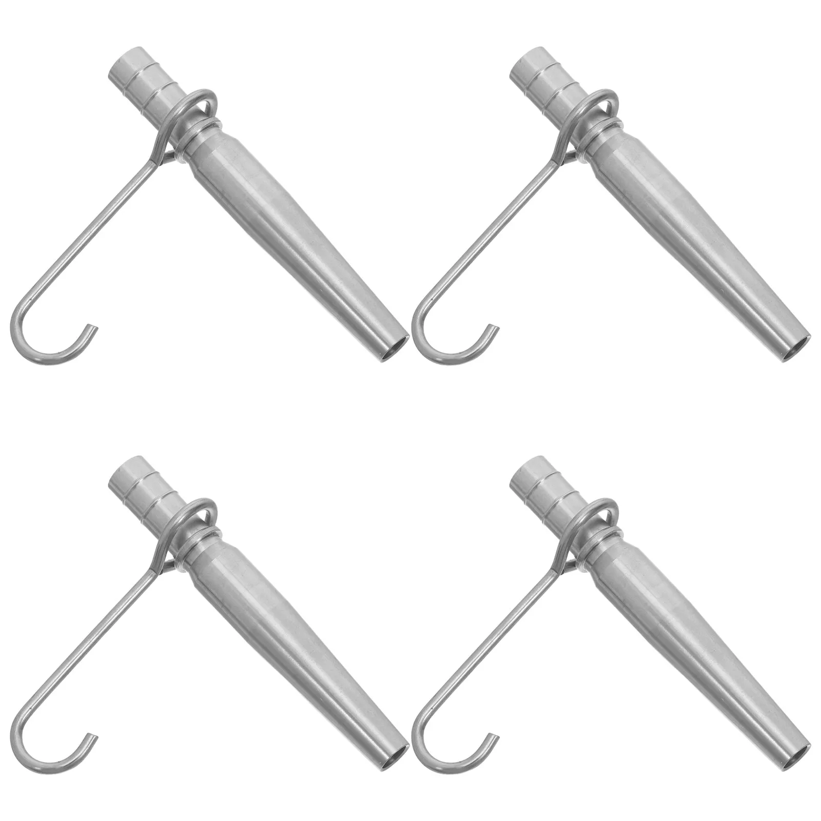 

4Pcs Maple Syrup Tapping Kit Stainless Steel Taps Hooks Ideal for Tree Tapping DIY Maple Sap Collection Outdoor Syrup Harvesting