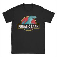 Men Furafic Fark 2 T Shirts Meme Pure Cotton Clothing Unique Short Sleeve Crewneck Tees Plus Size T-Shirts