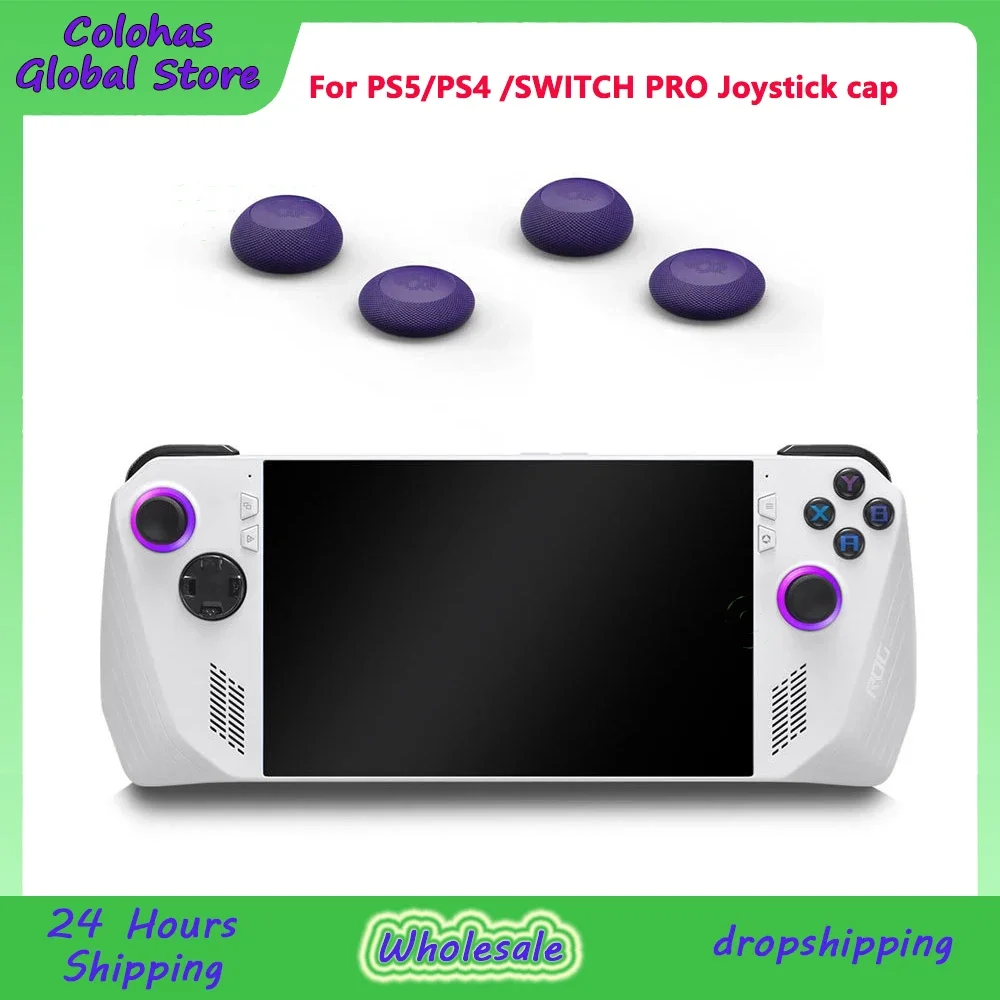 New Grips Set Skin Joystick Cap Analog Stick Cap Controller  PS5/PS4/NS PRO 2 Pairs (4pcs) Protect Button Accessory