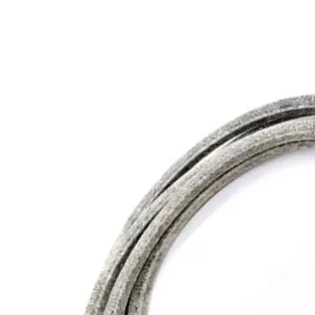 Gray LawnMower Belt 147.5 Inch Length 0.63 Inch Width Replacement Drive Belt For 196103 532196103 587686701 Garden Tool Part