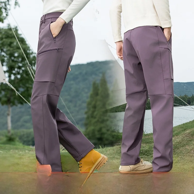 

Уличные мужские походные брюки Softell, 3D пошив, водонепроницаемые, ветрозащитные, дышащие, прямые, с застежкой-молнией, Spor Sle