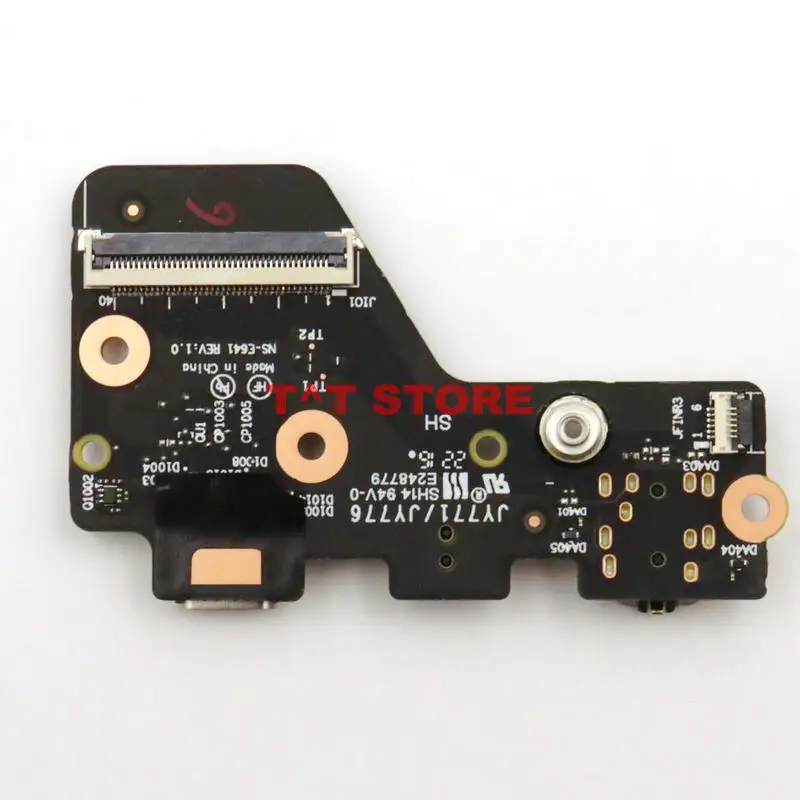 Original For LENOVO Legion 7 16IAX7 USB AUDIO TYPE-C CHARGE BOARD 5C50S25422 NS-E461 REV 1.0