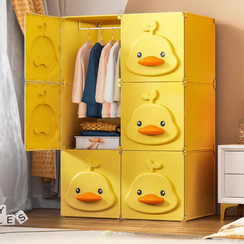 

Detachable Organizer Wardrobe Shelf Modern Apartment Cabinets Wardrobe Bedroom Foldable Schlafzimmer Schrank Home Furniture