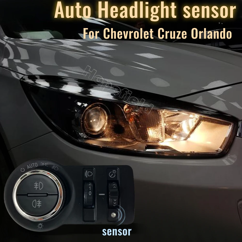 

Car LED AUTO headlight sensor dash fog light button far light module for opel Astra J Insignia A Regal Encore 2010 accessories