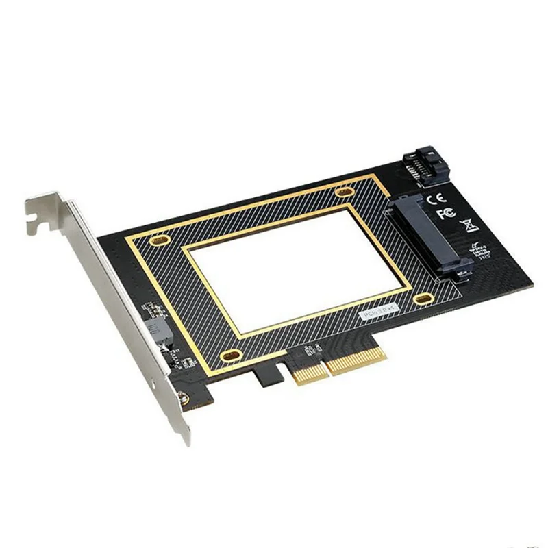 QA06R U2 PCIE X4 to U.2 Adapter Card SFF8639 NVMe SSD Expansion Card SSD Solid State Drive Cconversion Card PCIE Riser Card