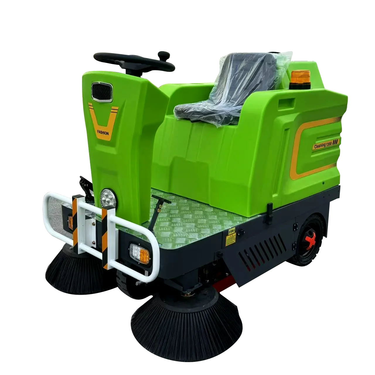 Macchina per la pulizia della strada completamente chiusa dell'attrezzatura della macchina per la pulizia dell'azionamento del supermercato della proprietà del magazzino