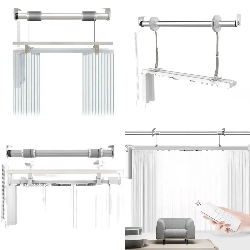 Smart Electric Curtain Motor Automatic Lifting System for Villa Upper and Lower Shading