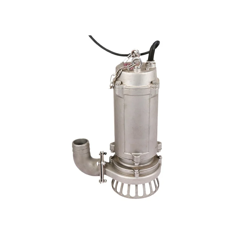 For Stainless Steel Corrosion-Resistant Diving Sewage Non-Blocking Sewage  380V Pumping Wastewater Submersible