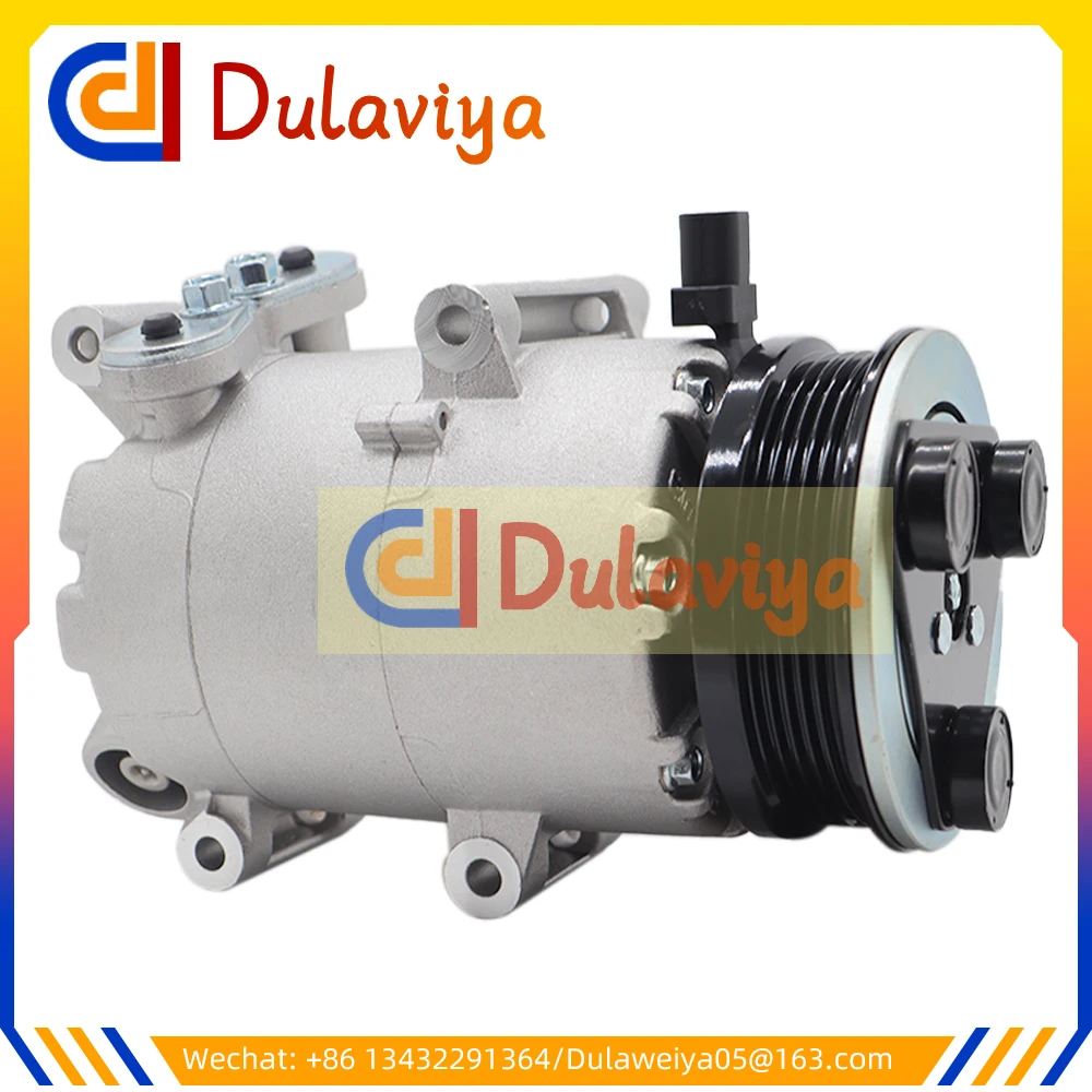 AUTO AC AIR CON COMPRESSOR PUMP FOR FORD FOCUS 2009 1.8 PETROL 2006-2012  6M5H-19D629-AB  3M5H-19D629-RG 1368905 1328244