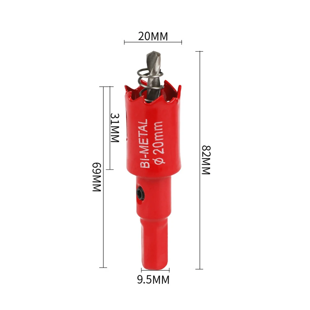 Hole Saws Drilling for Wood Plastic PVC Thin Sheet Aluminum Alloy 32mm 25mm 20mm DIY Woodworking Forester Bit Metal Cutting - view 4