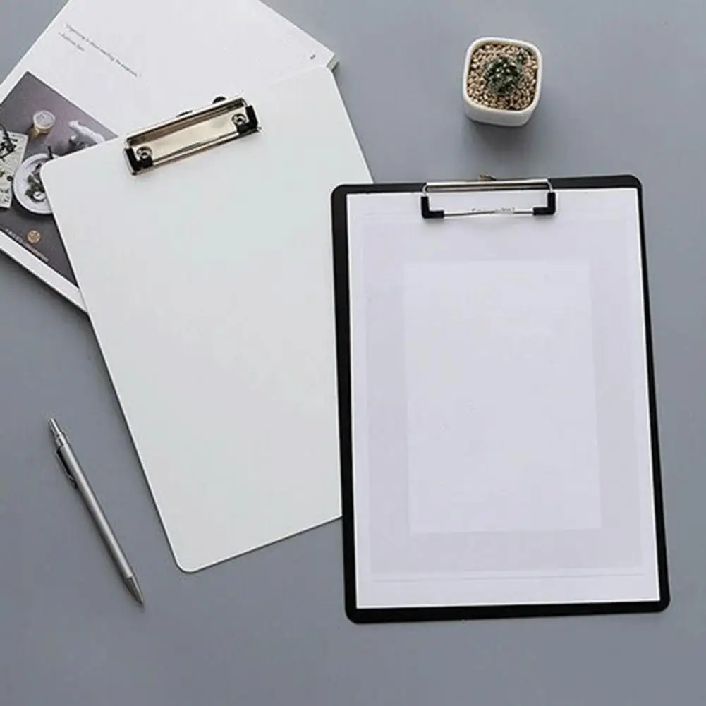 Useful File Folder  Shock-proof Stationery Clip Writing Pad  A4 A5 A6 File Memo Test Paper Clipboard