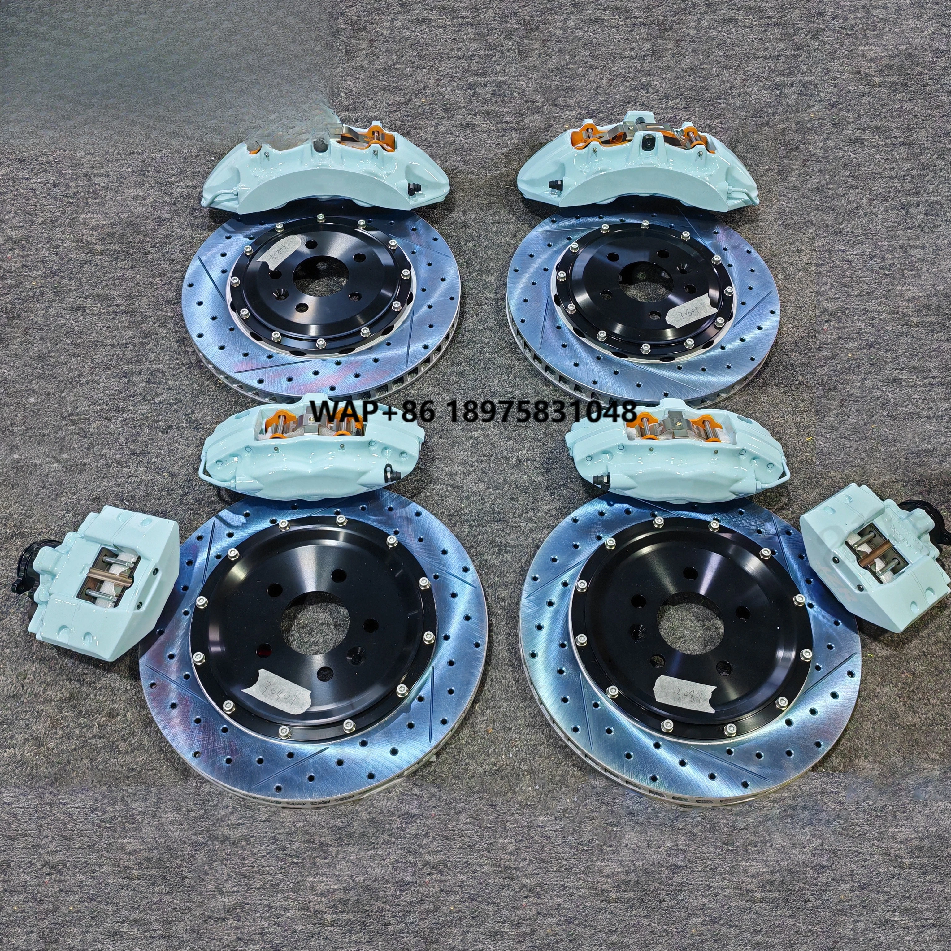 

350Z Z33 370Z Q50 Q70 Q60 FX35 QX70 A8 GT6 V6 rear F40 4/6Pot performance brake kit front racing brake calipers