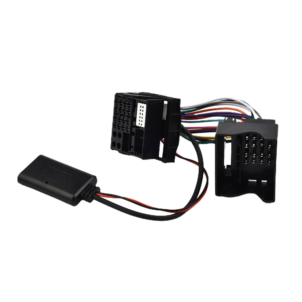 12-Pin Audio AUX Cable for BMW E60 E61 E62 E63 E64 CD Players to Connect Module and Stream Music Through Car Speakers
