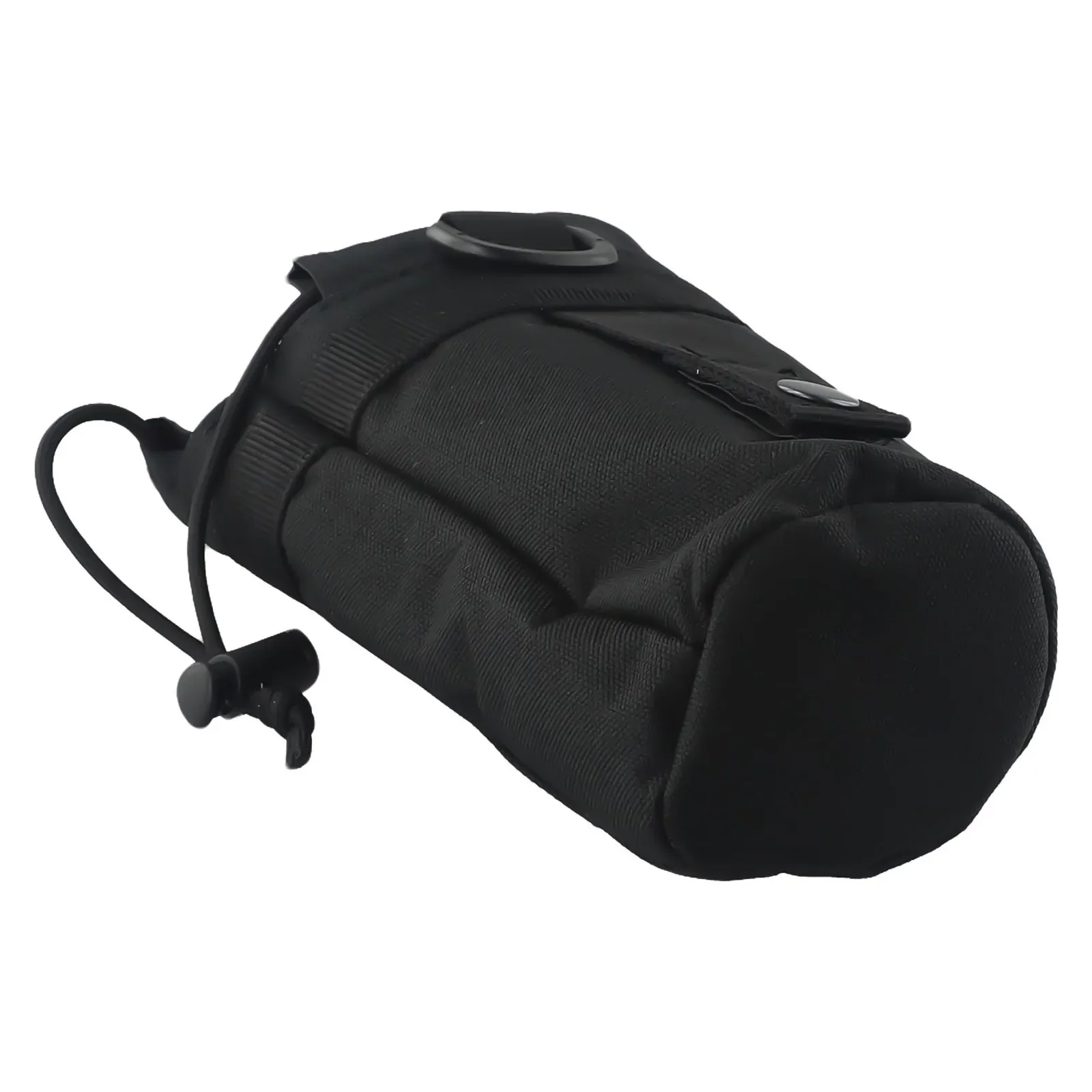 Portabottiglie tattico da 500ml borsa da viaggio per Molle da esterno borsa da viaggio per escursionismo in bicicletta con coulisse borsa per