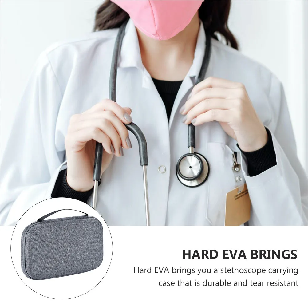 

Stethoscope Storage Box Portable Case Cover Bag Wear-resistant Organizer Accessories Carrying