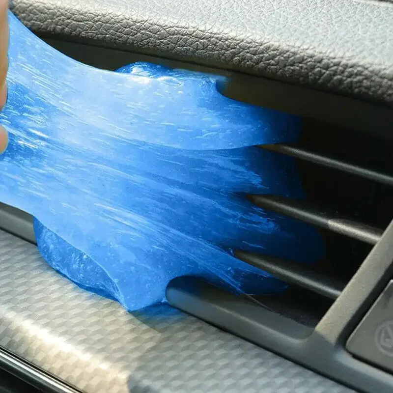 160g Gel Air Vent Dashboard Laptop Keyboard Magic Car Wash Interior Dust Dirt Mud Gap Reusable Cleaning Slime Wash Tool