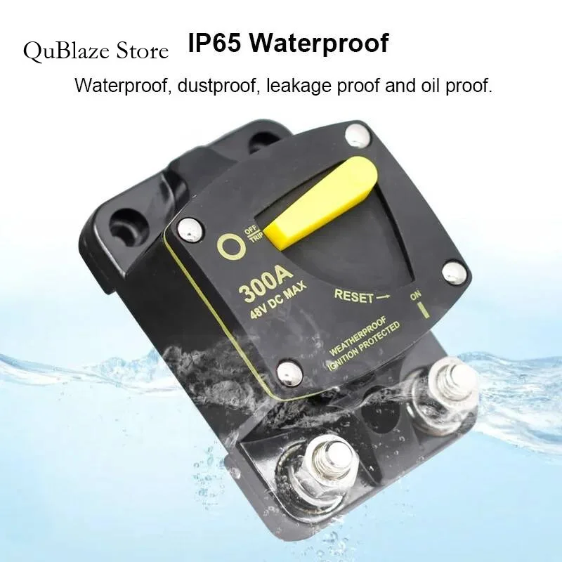 50A 60A 100A 150A 200A 300A DC opbouwstroomonderbreker