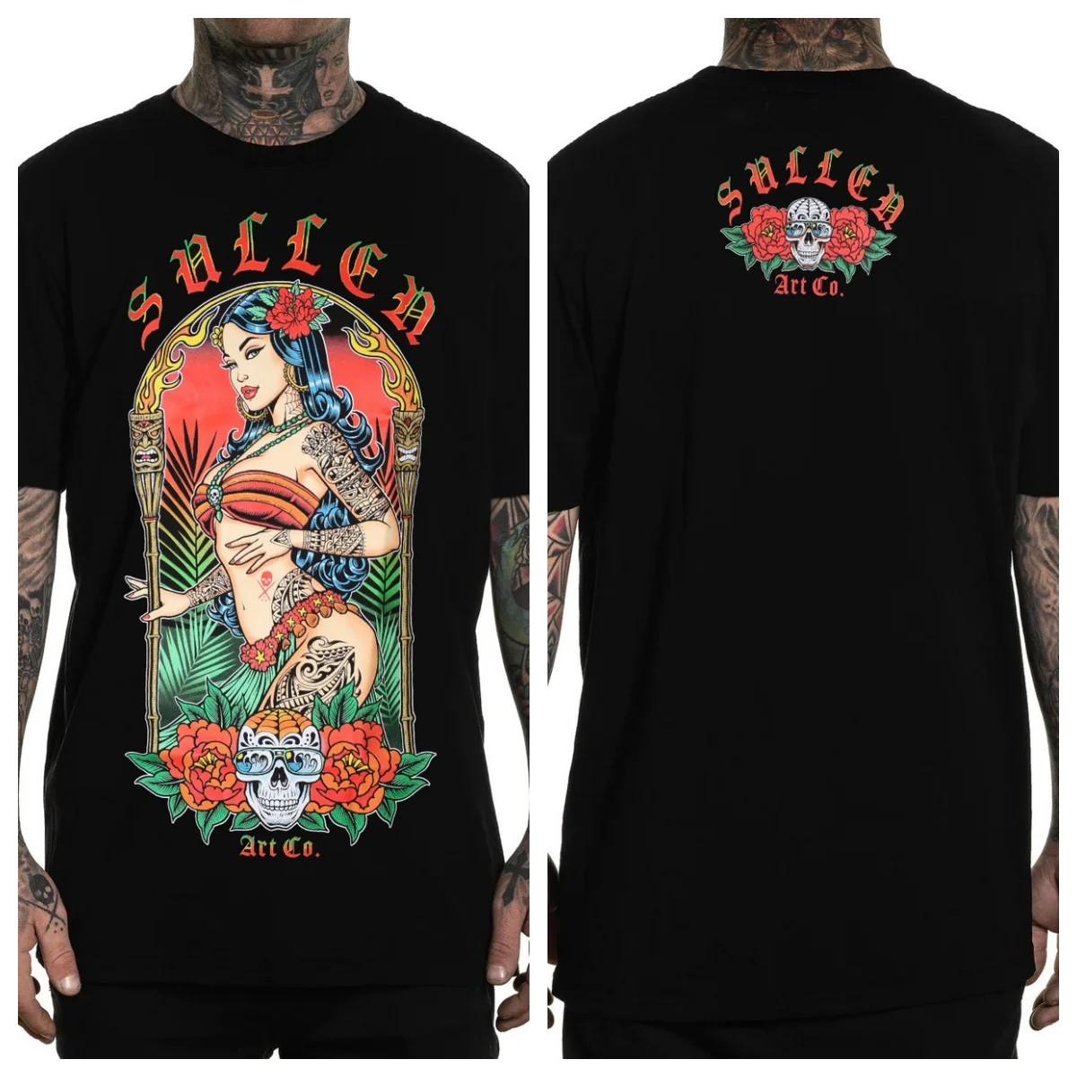 HEATWAVE Tattoo Art Style Summer Casual T-Shirt Men's and Women's Luxury Brand Top 2026 New Art
