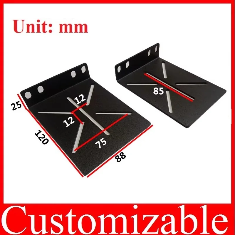 

Cabinet PDU mounting lugs power distribution unit socket cabinet vertical mounting accessory ear PDU fixing bracket Customizable