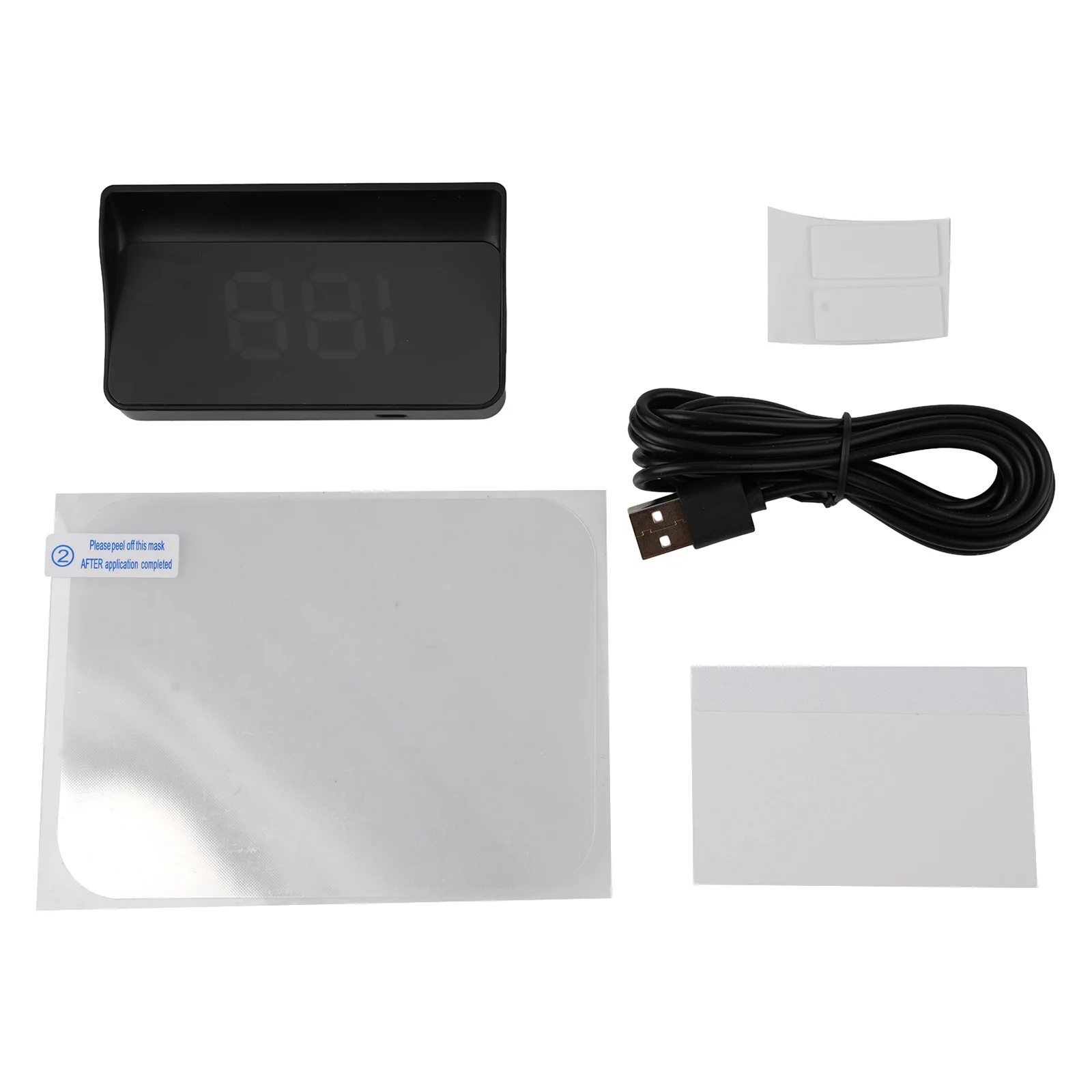 ABS PC Display Black Odometer 92*52*20mm Accessories Digital Speed Speedometer 150G Display Replacement ABS PC