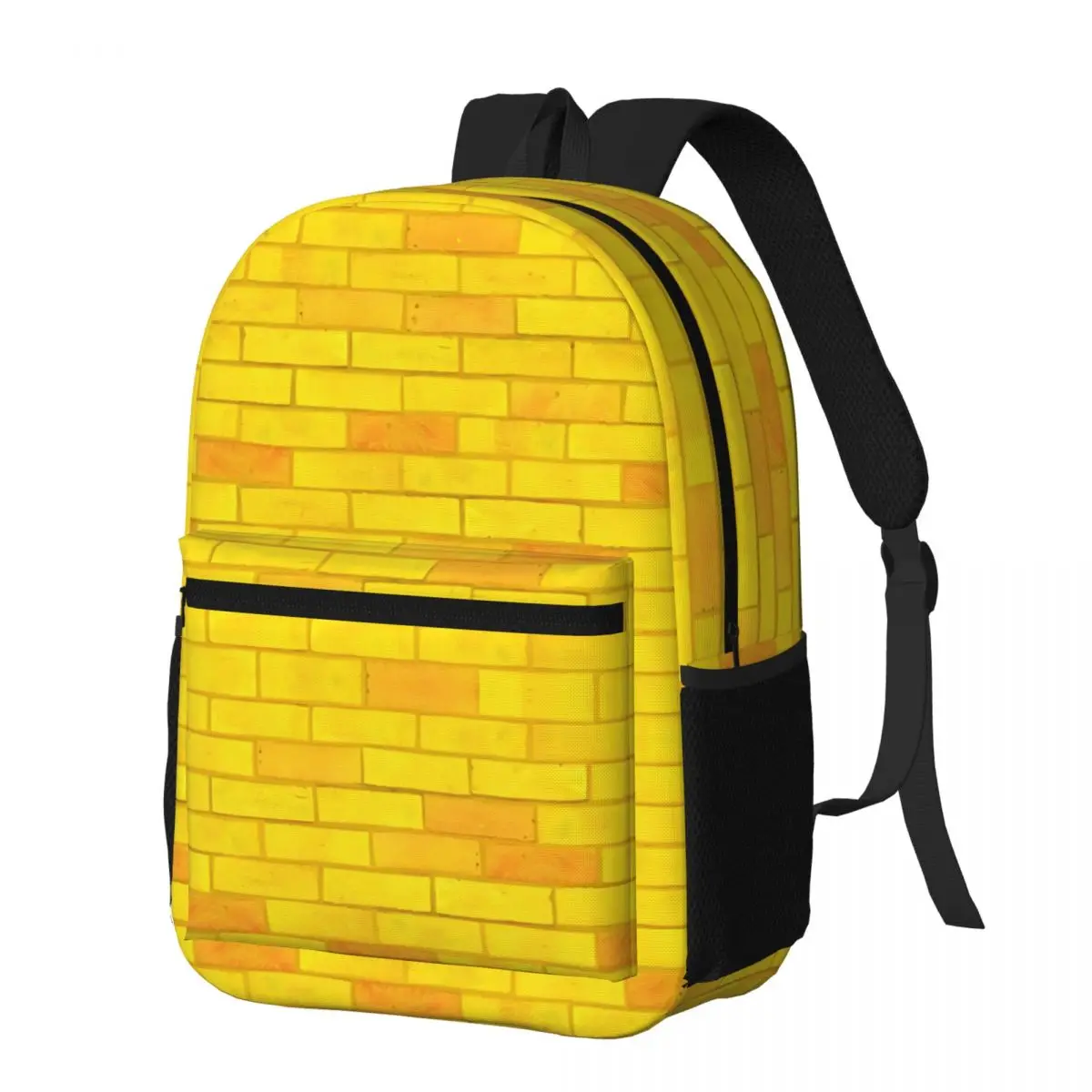 atinfor Yellow Brick Road Printing Women Backpack Female Laptop Student Bookbag School Bag for Teenage Girl Book Bag