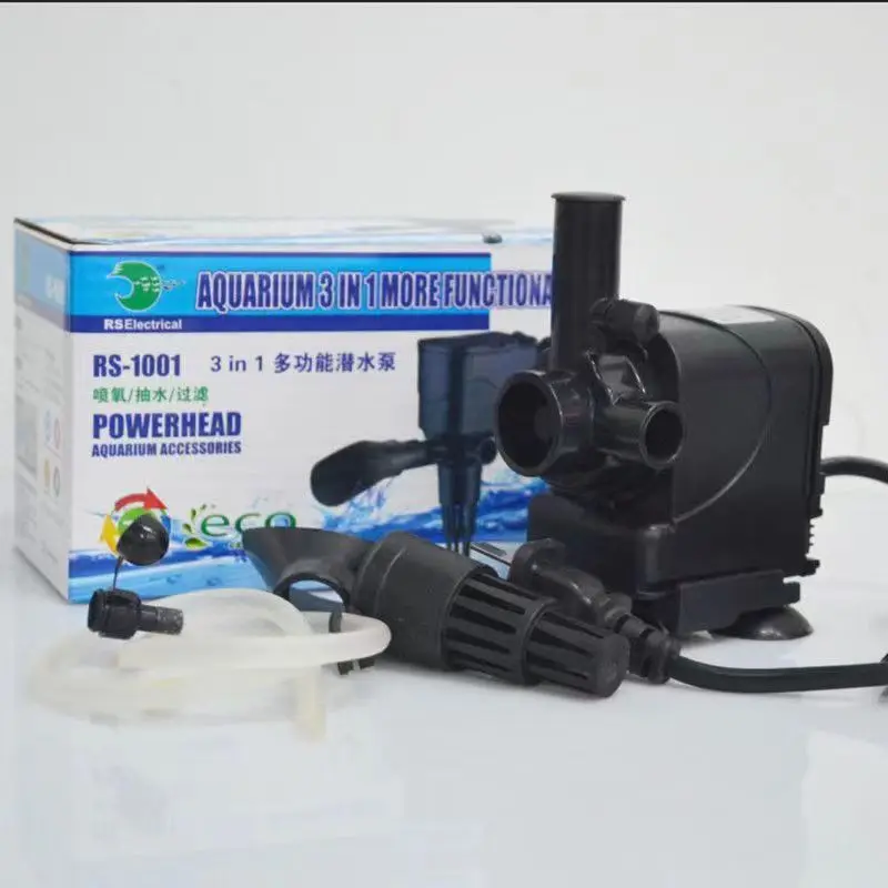 

Risheng RS-1001/1501 filter, three-in-one submersible pump, circulating filter pump, flush oxygen pump, fish tank oxygen pump